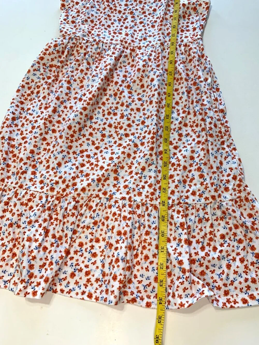 2 Girl Dresses Red White & Blue Oshkosh (12) Old Navy (14-16) Sleeveless